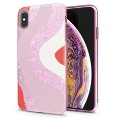 Lex Altern iPhone Glitter Case Geometric Colored Art
