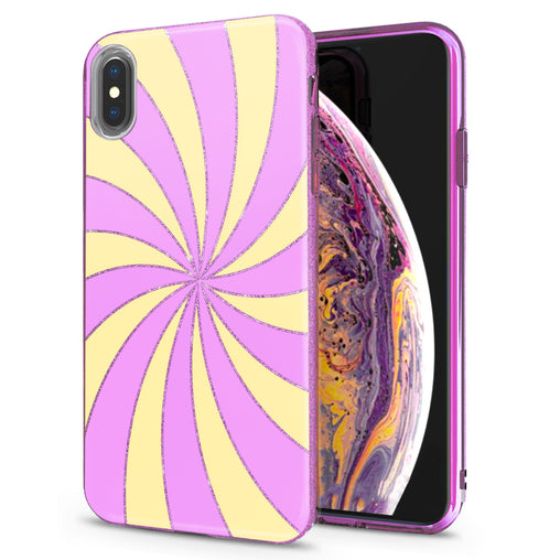 Lex Altern iPhone Glitter Case Cute Swirl Abstract