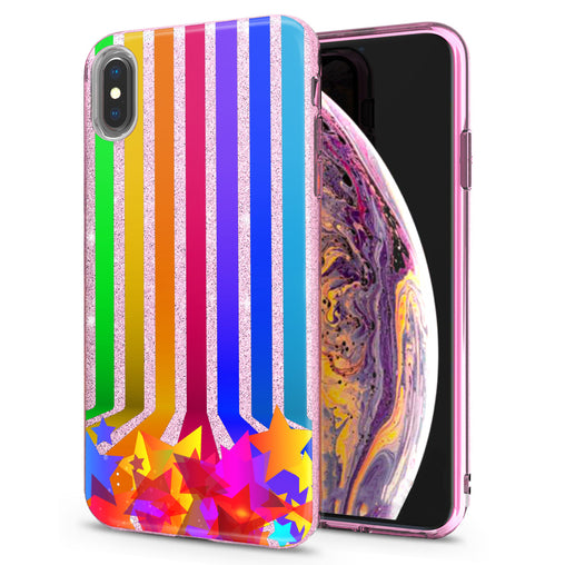 Lex Altern iPhone Glitter Case Abstract Lines