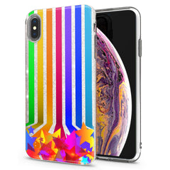 Lex Altern iPhone Glitter Case Abstract Lines