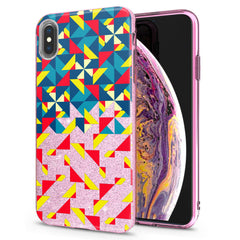 Lex Altern iPhone Glitter Case Abstrcat Triangles