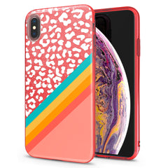 Lex Altern iPhone Glitter Case Rainbow Leopard Art