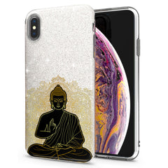 Lex Altern iPhone Glitter Case Buddha Print