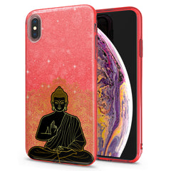 Lex Altern iPhone Glitter Case Buddha Print