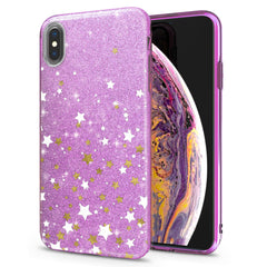 Lex Altern iPhone Glitter Case Stars Print