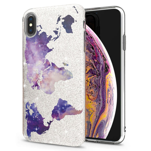 Lex Altern iPhone Glitter Case Abstract Galaxy