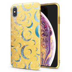Lex Altern iPhone Glitter Case Half Moon Pattern