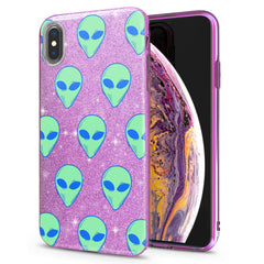 Lex Altern iPhone Glitter Case Acid Aliens