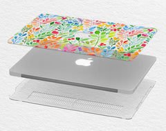 Lex Altern Hard Plastic MacBook Case Wildflower painting