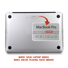 Lex Altern Hard Plastic MacBook Case Whale Pattern