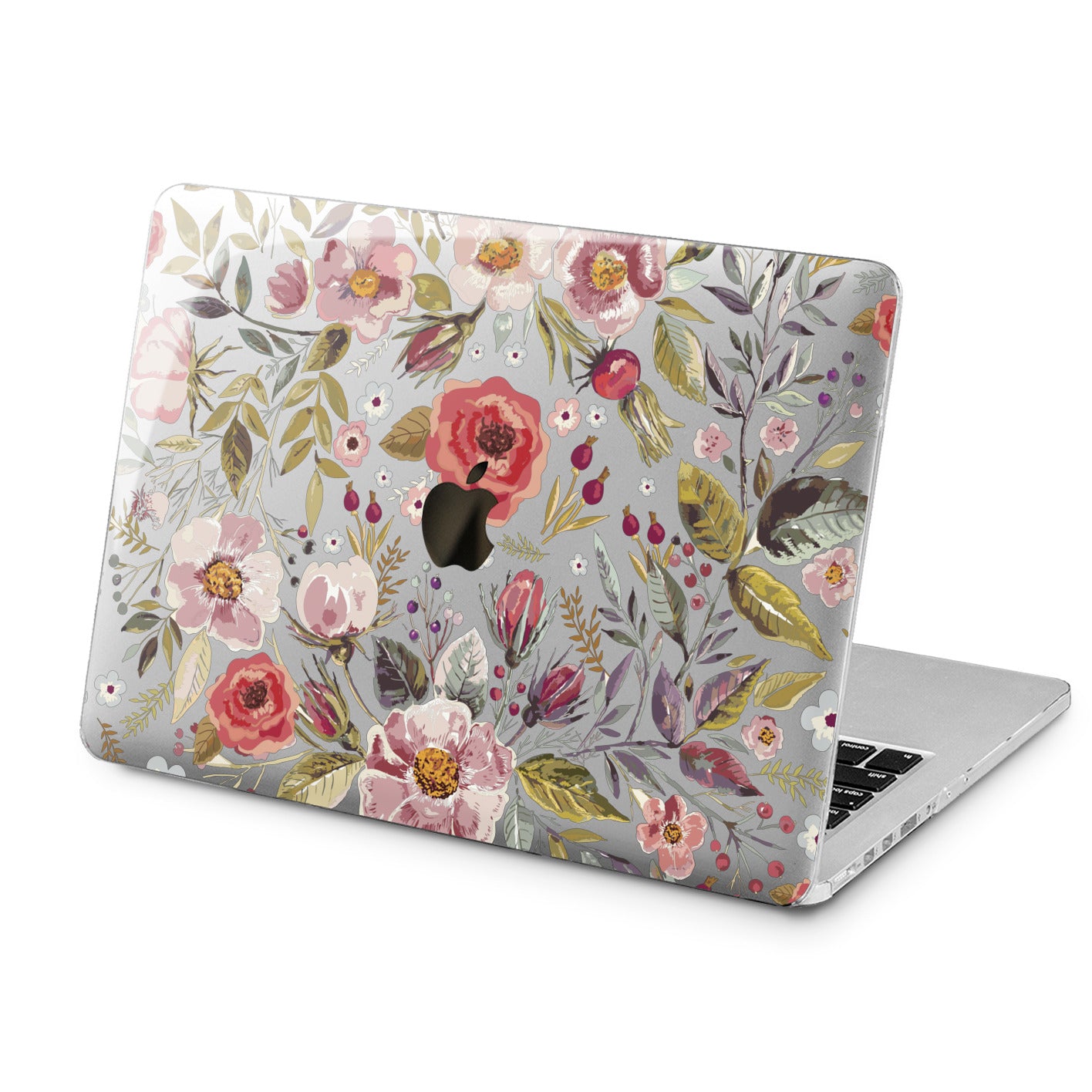 Lex Altern Wildflower Art Pattern Case for your Laptop Apple Macbook.