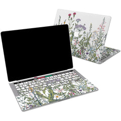 Lex Altern Vinyl MacBook Skin Wild Flowers for your Laptop Apple Macbook.