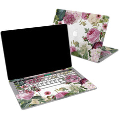 Lex Altern Vinyl MacBook Skin Peony Flowers for your Laptop Apple Macbook.