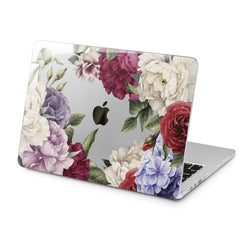 Lex Altern Colorful Flowers Art Case for your Laptop Apple Macbook.