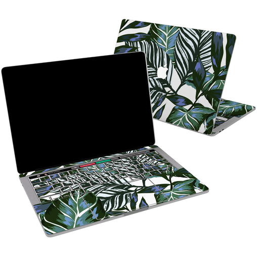 Lex Altern Vinyl MacBook Skin Painted Leaves for your Laptop Apple Macbook.