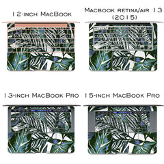 Lex Altern Vinyl MacBook Skin Painted Leaves