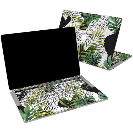 Lex Altern Vinyl MacBook Skin Abstract Leaves for your Laptop Apple Macbook.