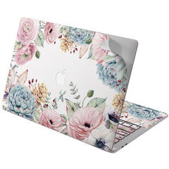 Lex Altern Vinyl MacBook Skin Floral Succulents