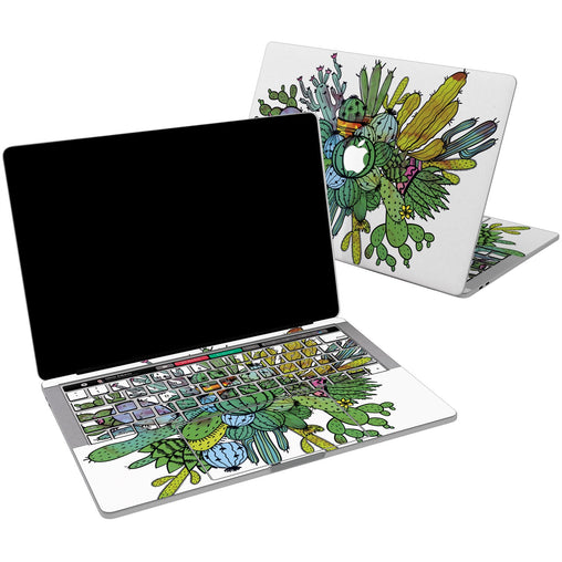 Lex Altern Vinyl MacBook Skin Abstract Cactus for your Laptop Apple Macbook.