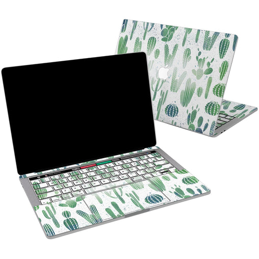 Lex Altern Vinyl MacBook Skin Cacti Pattern for your Laptop Apple Macbook.