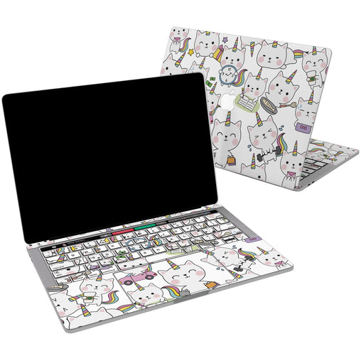 Lex Altern Vinyl MacBook Skin Cute Caticorn for your Laptop Apple Macbook.