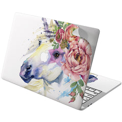 Lex Altern Vinyl MacBook Skin Unicorn Horse