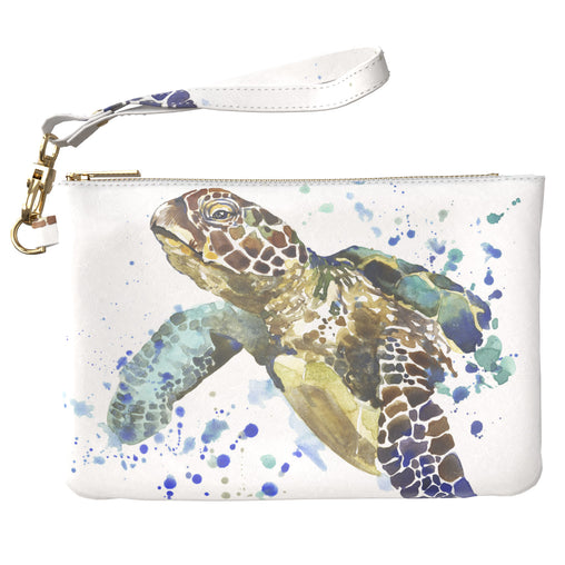 Lex Altern Makeup Bag Turtle Watercolor