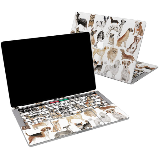 Lex Altern Vinyl MacBook Skin Dog Pattern for your Laptop Apple Macbook.
