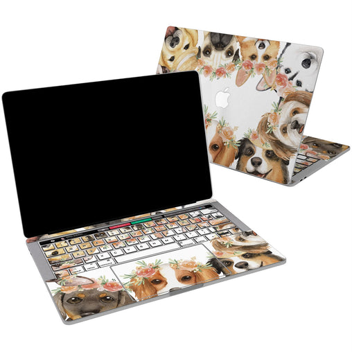 Lex Altern Vinyl MacBook Skin Cute Dogs for your Laptop Apple Macbook.