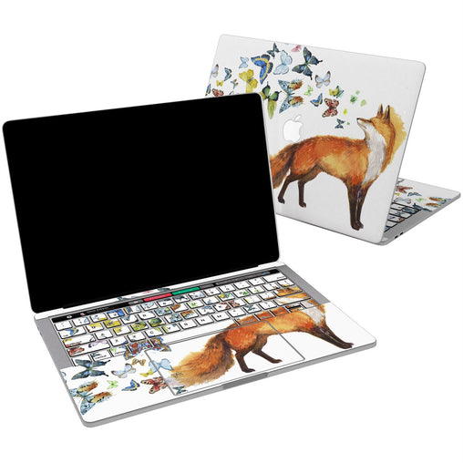 Lex Altern Vinyl MacBook Skin Fox Butterfly for your Laptop Apple Macbook.