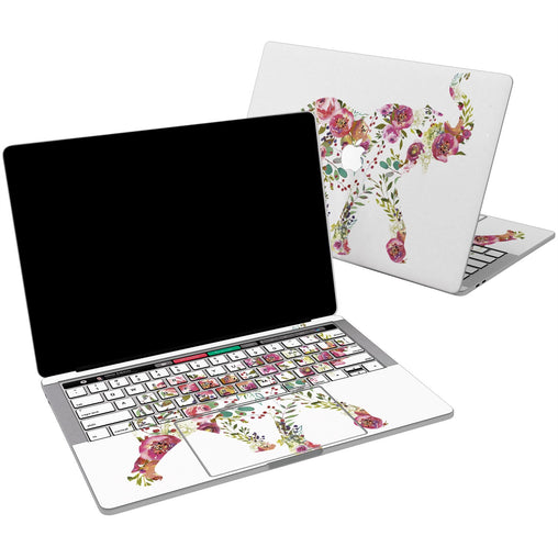 Lex Altern Vinyl MacBook Skin Floral Elephant for your Laptop Apple Macbook.