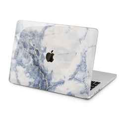 Lex Altern Grey Marble Print Case for your Laptop Apple Macbook.