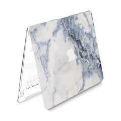 Lex Altern Hard Plastic MacBook Case Grey Marble Print