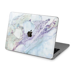 Lex Altern Hard Plastic MacBook Case Blue Marble Design