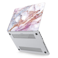 Lex Altern Hard Plastic MacBook Case Colored Marble Design