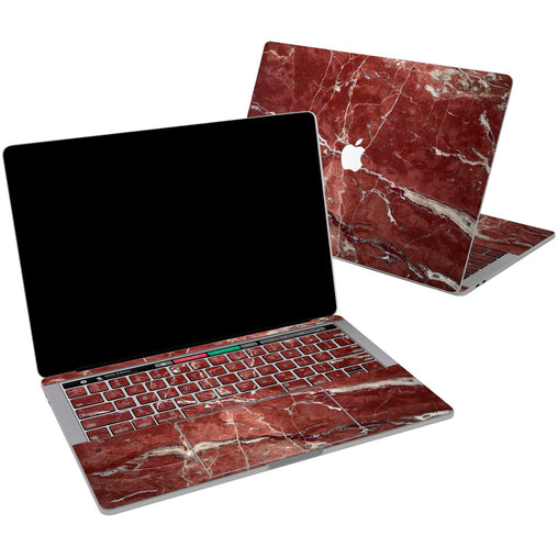 Lex Altern Vinyl MacBook Skin Red Marble for your Laptop Apple Macbook.