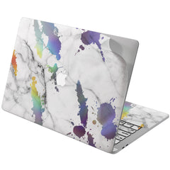Lex Altern Vinyl MacBook Skin Rainbow Marble