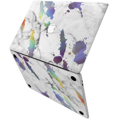 Lex Altern Vinyl MacBook Skin Rainbow Marble
