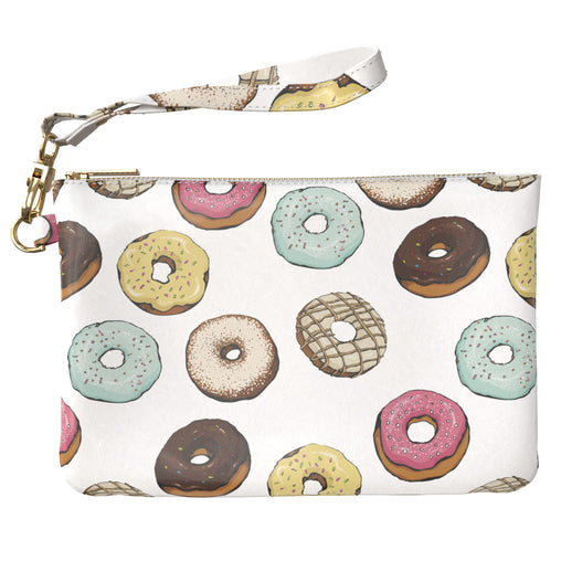 Lex Altern Makeup Bag Doughnut Pattern