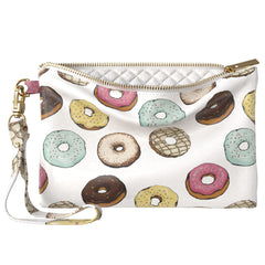 Lex Altern Makeup Bag Doughnut Pattern