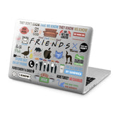 Lex Altern Hard Plastic MacBook Case Friends