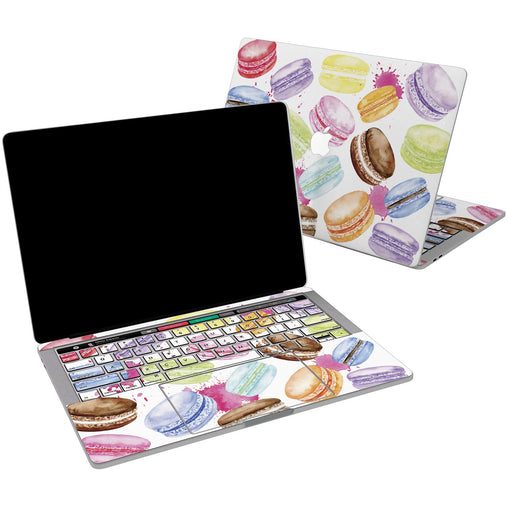 Lex Altern Vinyl MacBook Skin Macaroon Cookies for your Laptop Apple Macbook.