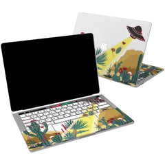 Lex Altern Vinyl MacBook Skin Desert UFO for your Laptop Apple Macbook.