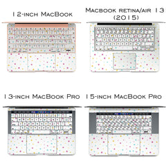 Lex Altern Vinyl MacBook Skin Confetti