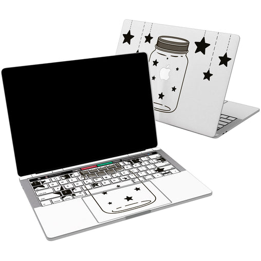 Lex Altern Vinyl MacBook Skin Star Jar for your Laptop Apple Macbook.