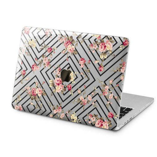 Lex Altern Floral Geometry Design Case for your Laptop Apple Macbook.