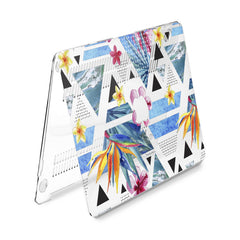 Lex Altern Hard Plastic MacBook Case Tropical Geometry Art