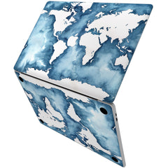 Lex Altern Vinyl MacBook Skin Blue Watercolor Design