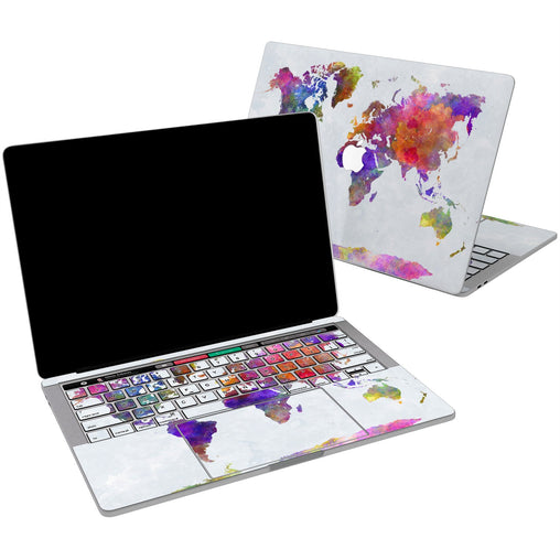 Lex Altern Vinyl MacBook Skin Abstract Map for your Laptop Apple Macbook.