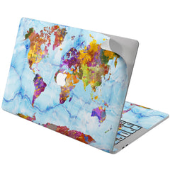 Lex Altern Vinyl MacBook Skin Blue Marble